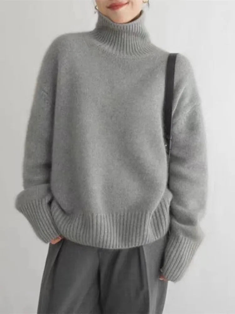 Eleanor | Cozy Cashmere Turtleneck