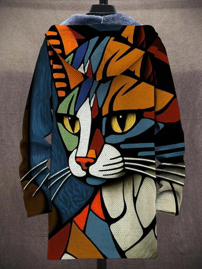 Azalia - Luxury cardigan inspired by art