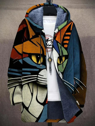 Azalia - Luxury cardigan inspired by art