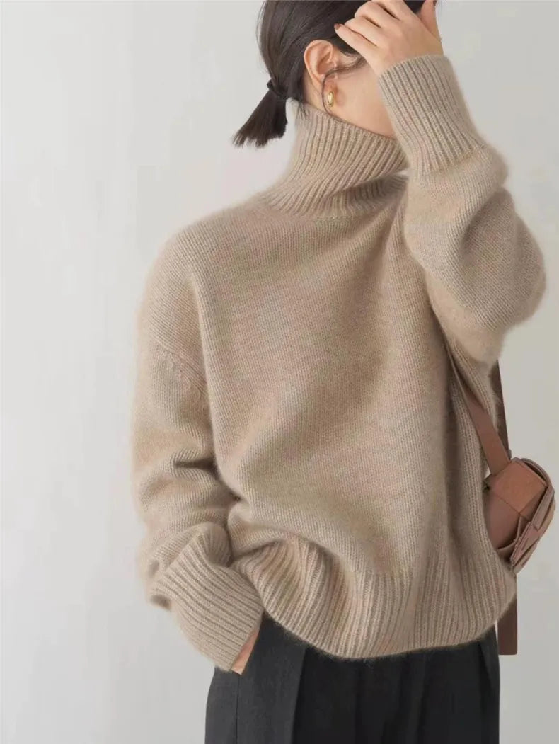 Eleanor | Cozy Cashmere Turtleneck