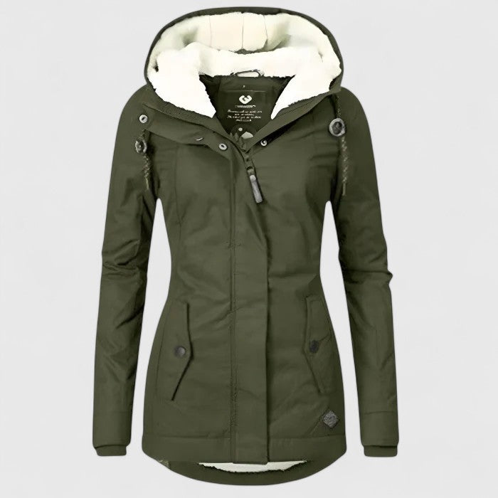 Frostelle – Waterproof Winter Jacket with Hood