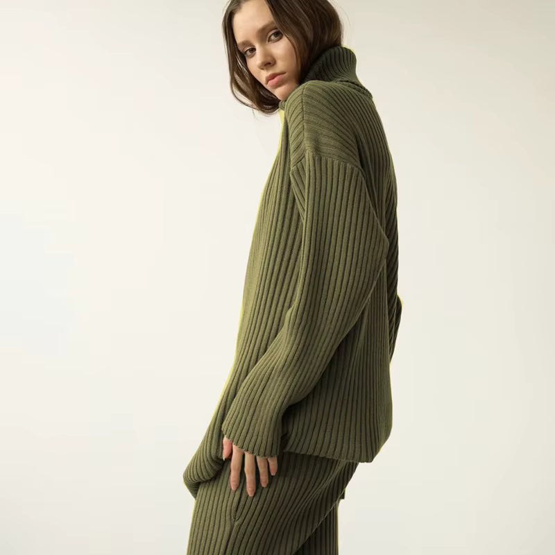 Isla | Ribbed Knit Co-Ord Set