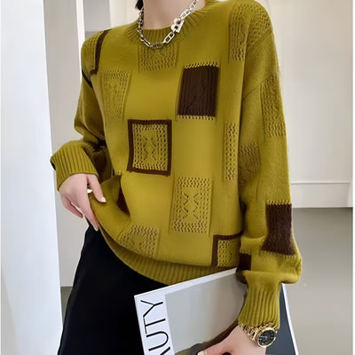 Audrey | Modern Patchwork Knit