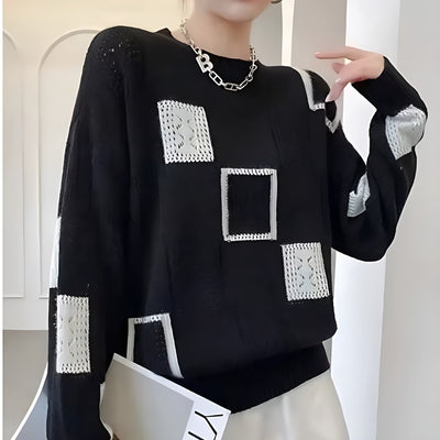 Audrey | Modern Patchwork Knit