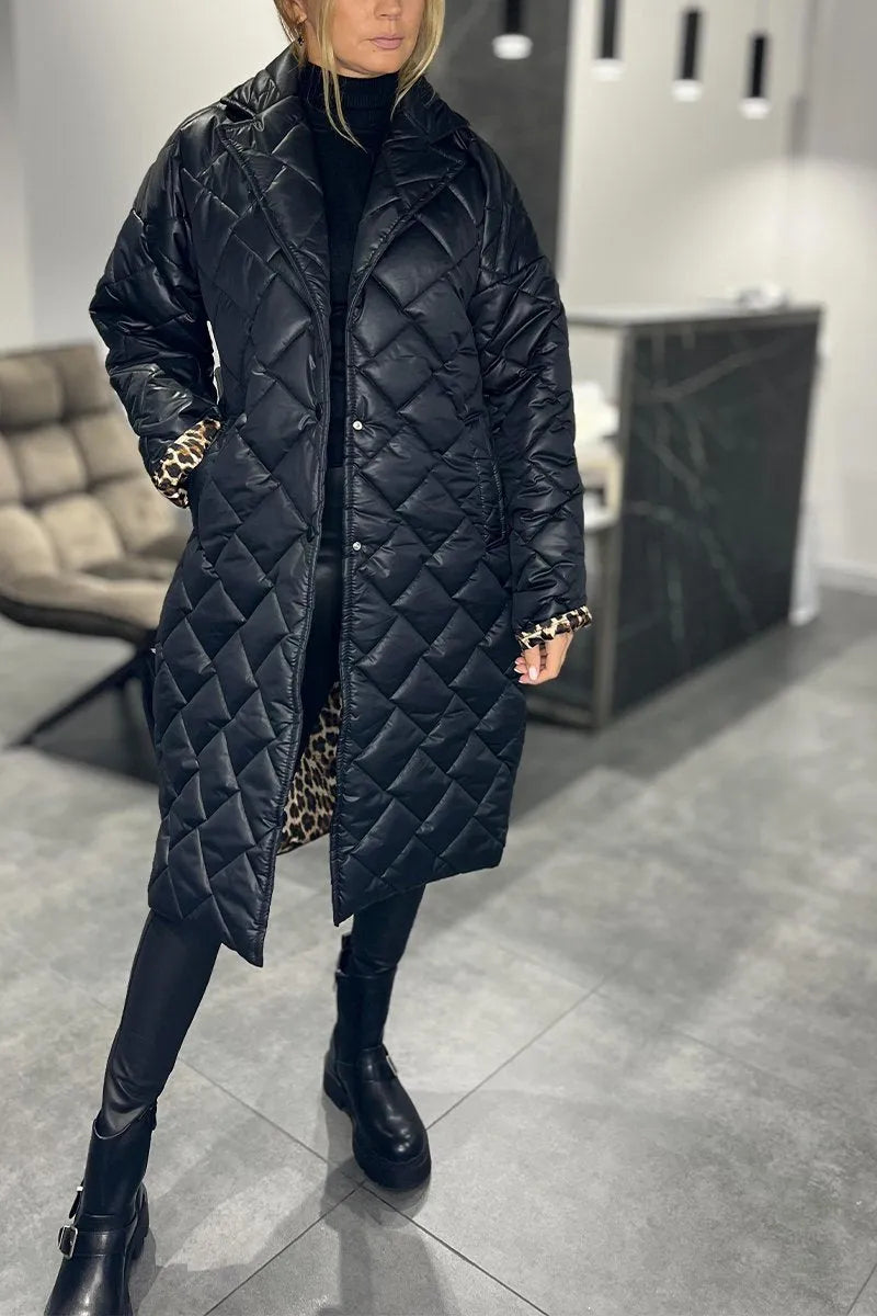 Leona | Reversible Leopard Coat